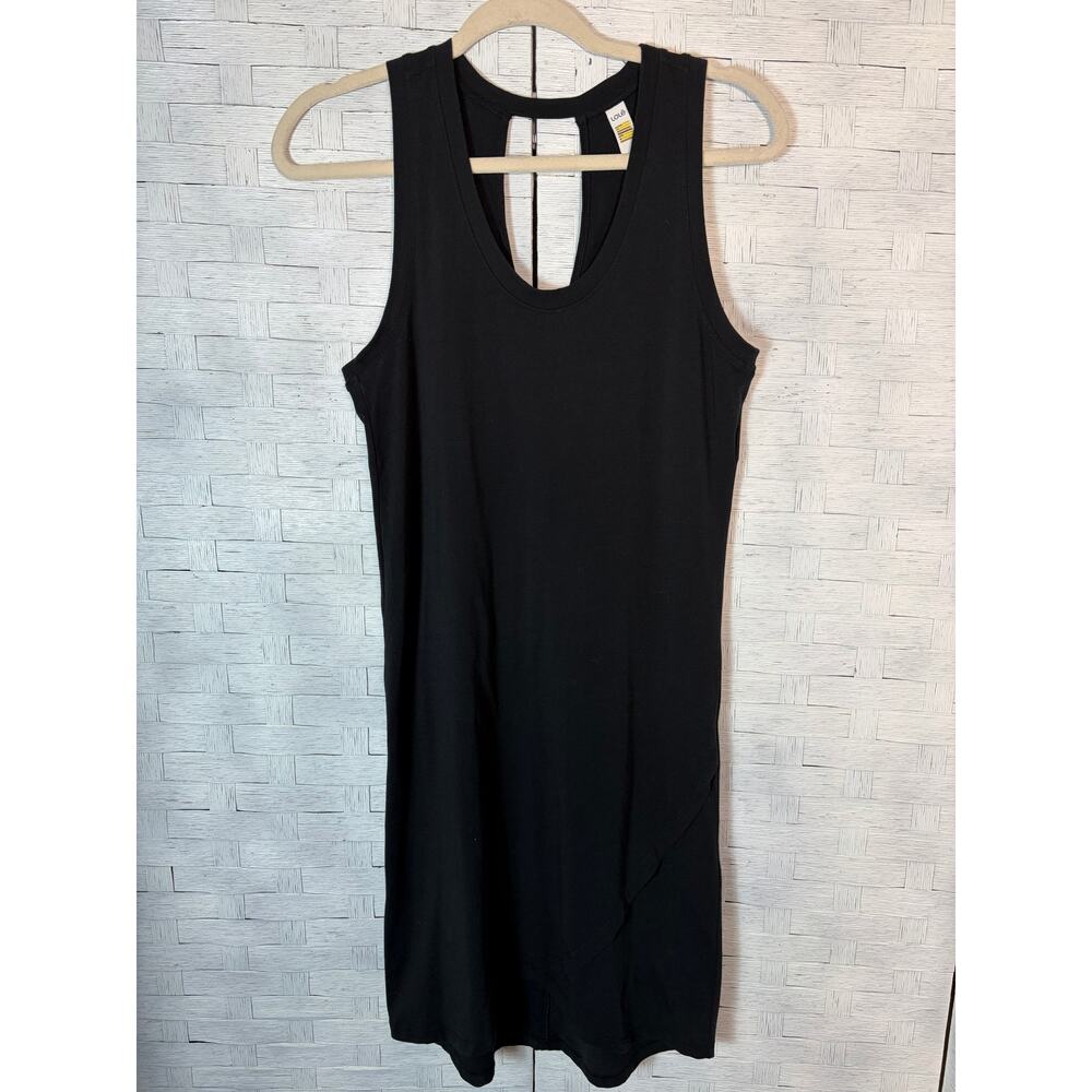 Lole women’s tank dress mini black‎ lightweight outdoor gorpcore  minimalist
